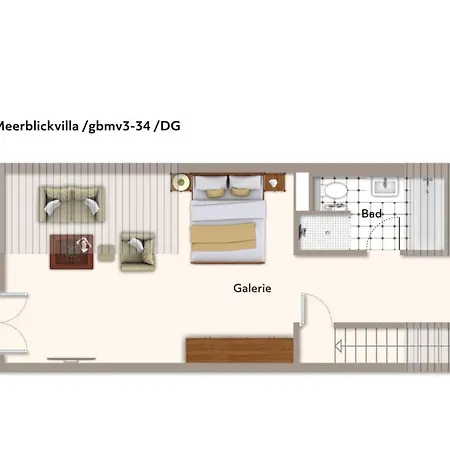 Apartmentanlage Meerblickvilla Apartmentanlage Meerblickvilla 3-34 Apartamento Großenbrode